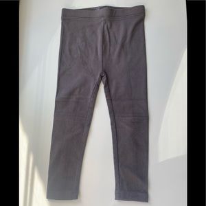 Vince Girls Suede Leggings -24M / 24 Months